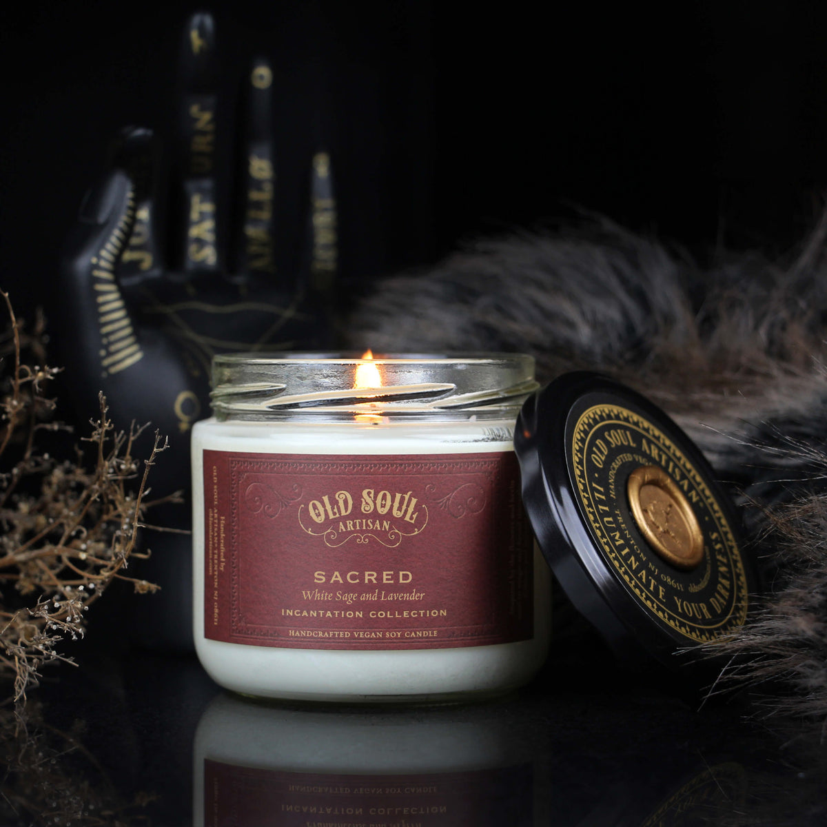 Sacred Soy Candle - Old Soul Artisan