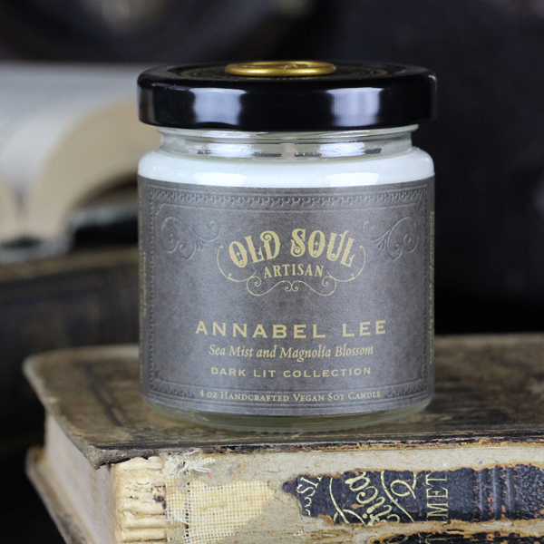 Annabel Lee Soy Candle (sea mist and magnolia blossom)