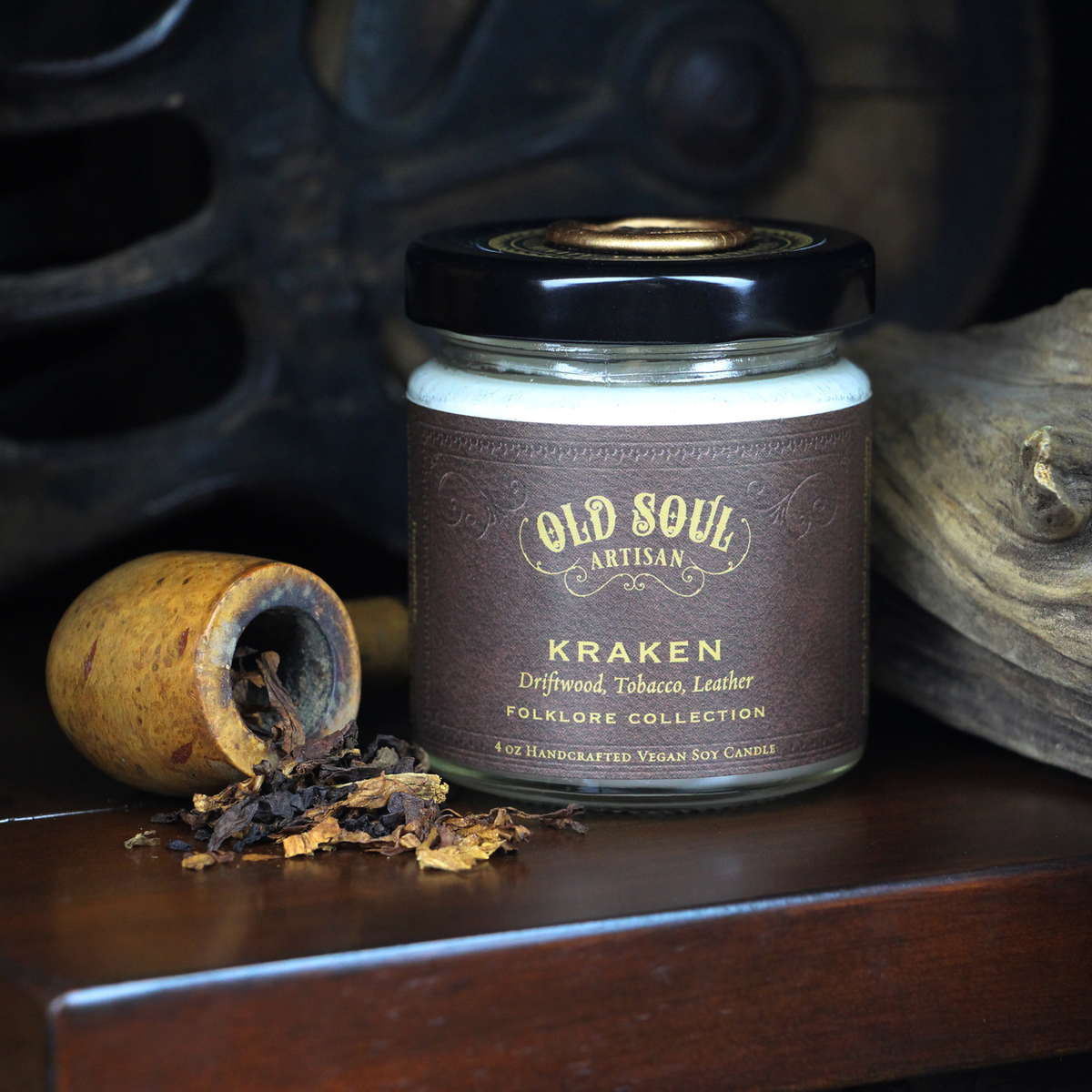 Kraken Soy Candle - Old Soul Artisan