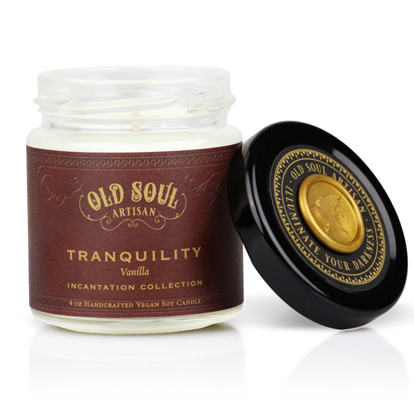 4 oz Soy Candle - Tranquility (vanilla)