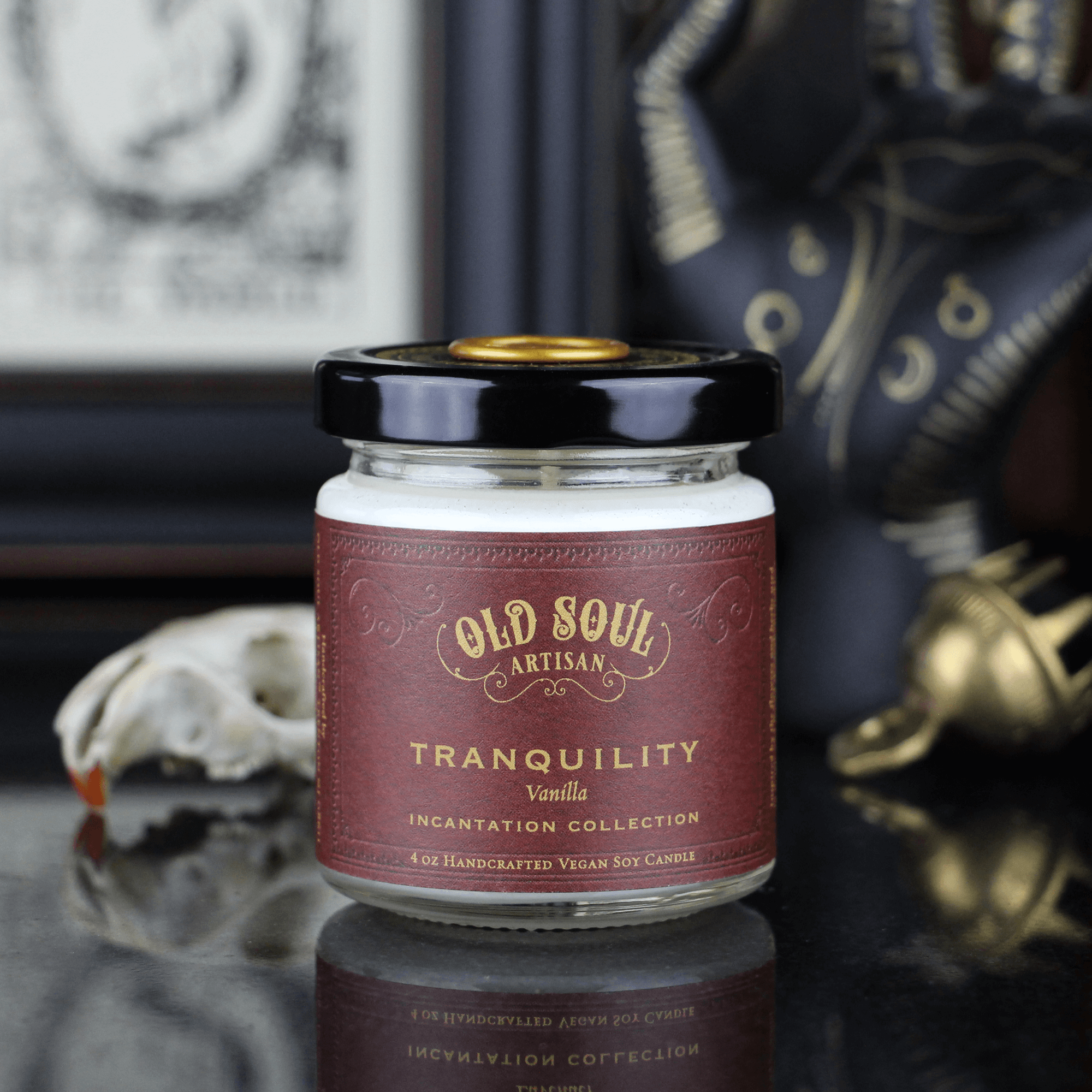 4 oz Soy Candle - Tranquility (vanilla)